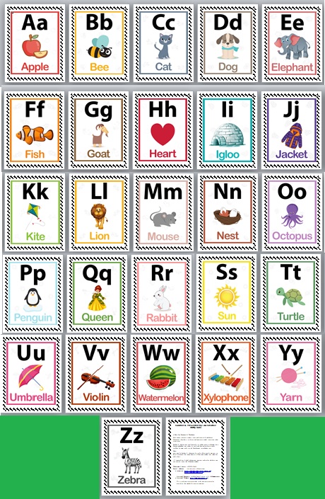 Alphabet A-Z Practice
