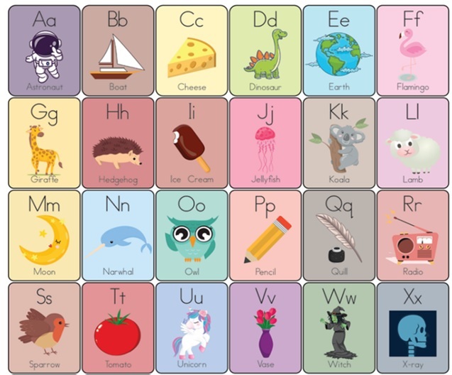 Alphabet Flash Cards