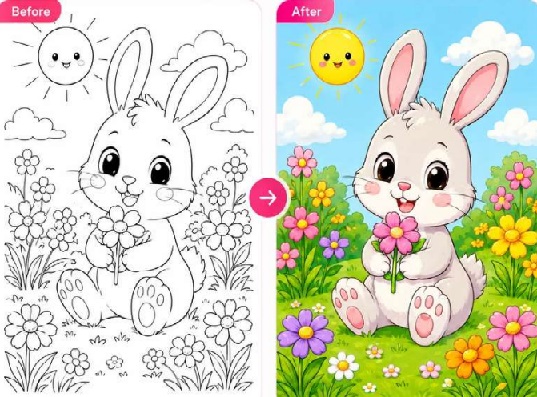 Creative Kids Gentle Rabbit & Sweet Flowers